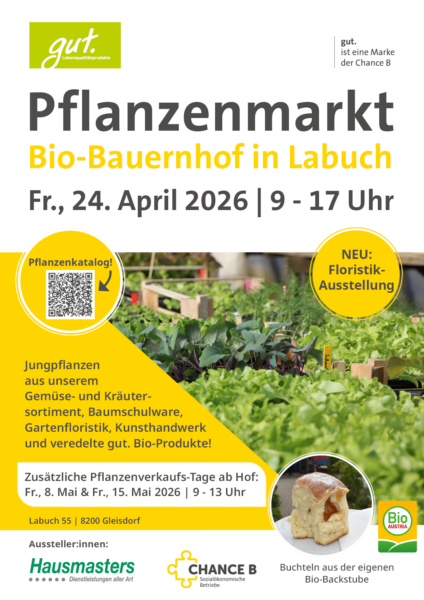 Flyer Pflanzenmarkt BioBauernhof 2026 c ChanceB